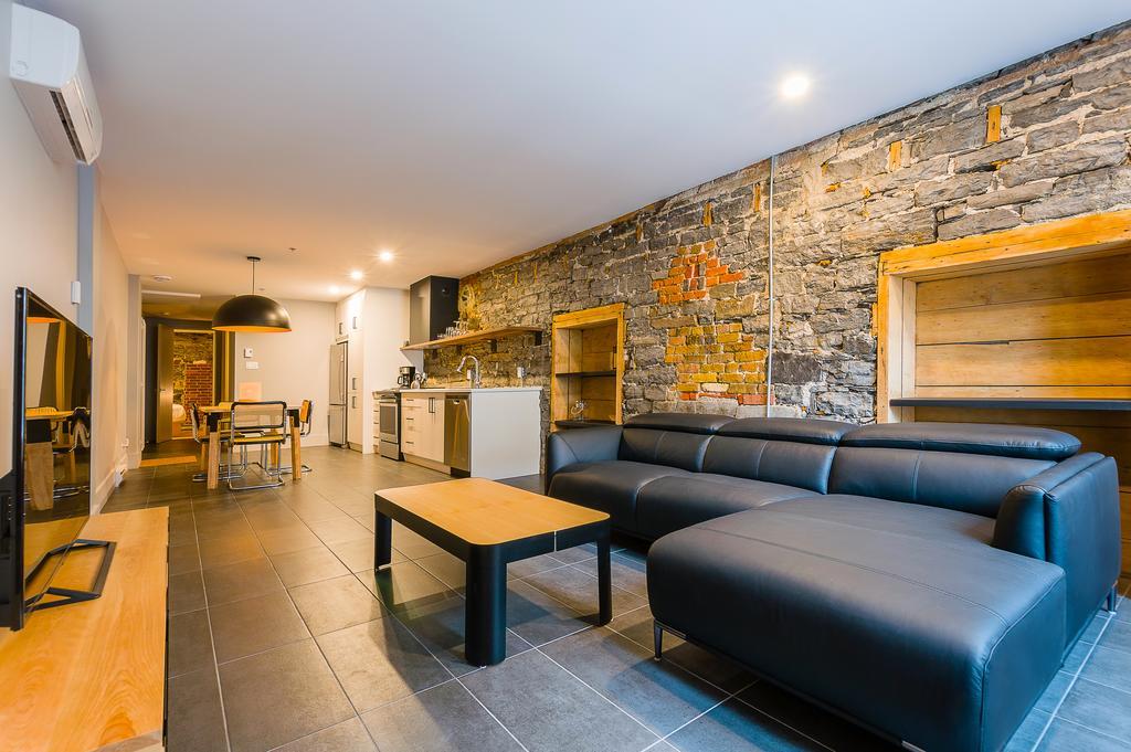 Апартаменты Les Lofts St-Paul - Par Les Lofts Vieux-Quebec Экстерьер фото