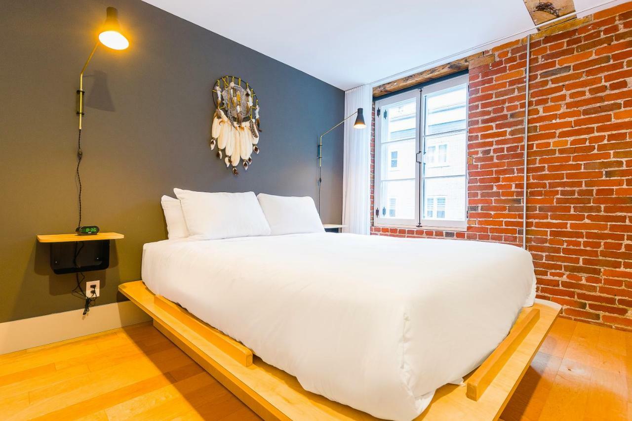 Апартаменты Les Lofts St-Paul - Par Les Lofts Vieux-Quebec Экстерьер фото
